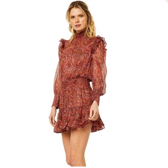 Misa Los Angeles Gianna Paisley Mini Dress - Picture 4 of 13